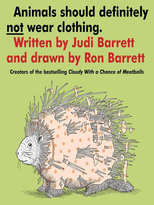 Cover image for Animals Should Definitely Not Wear Clothing